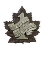 WW1 Canadian CEF 7th Battalion British Columbia Cap Badge