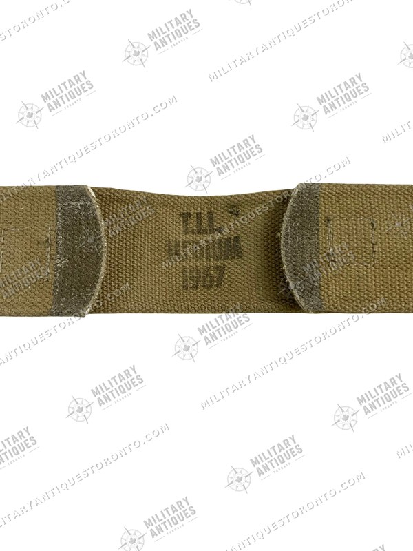 Canadian Army Pattern 37 Web Belt Dated 1967 Size Medium - Military ...