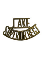 WW2 Canadian Lake Superior Regiment Shoulder Title Insignia Single