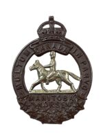 Canadian Manitoba Horse Cap Badge Canadian Manitoba Horse Cap Badge