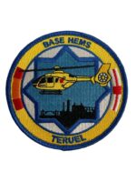 Spanish Base Helicopter Emergency Medical Service Teruel Patch Spanish Base Helicopter Emergency Medical Service Teruel Patch