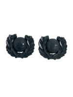 WW2 British Royal Marines Bakelite Collars Insignia Pair WW2 British Royal Marines Bakelite Collars Insignia Pair