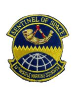 US USAF 13th Missile Warning Squadron Sentinel of Space Patch