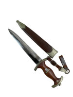 WW2 German SA Dagger With Scabbard Maker Jacobs and Co With Hanger