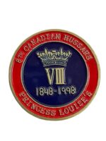 Canadian 8th Hussars Princess Louise's 150 Years of Service Challenge Coin