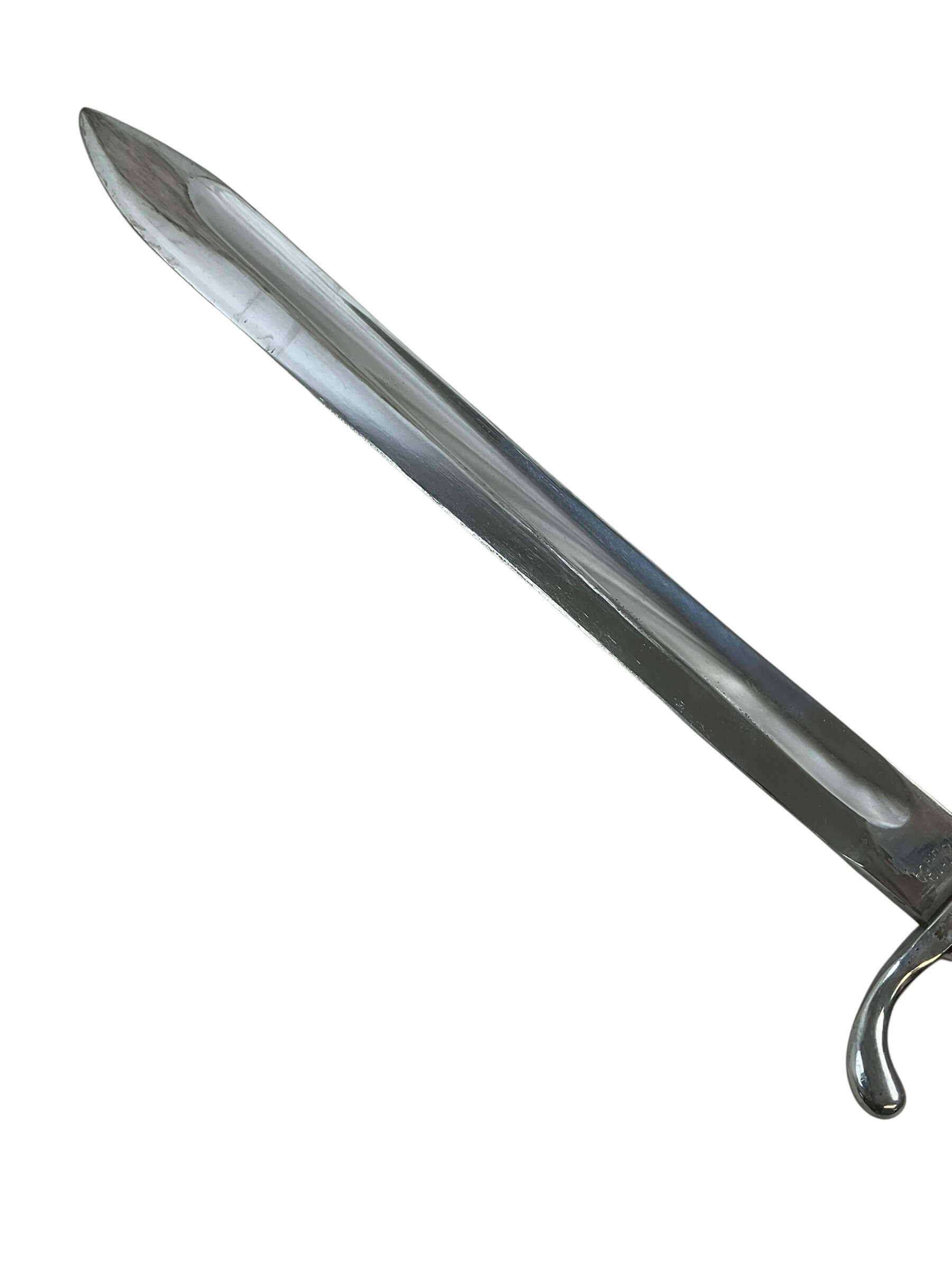 WW1 Imperial German C.G. Haenel Suhl S98 Bayonet and Scabbard Chromed WW1 Imperial German C.G. Haenel Suhl S98 Bayonet and Scabbard Chromed