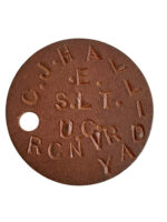 WW2 Royal Canadian Navy Volunteer Reserve RCNVR Officer's Dog Tag