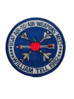 US USAF Air-To-Air Weapons Meet William Tell 1982 Squadron Patch