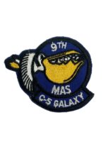 US USAF 9th MAS C-5 Galaxy Squadron Patch