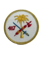 Canadian Forces RCAF 417 Squadron Colour Crest Patch Vintage