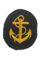 WW2 German Kriegsmarine Navy Boatswain Sleeve Insignia Patch