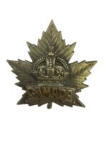 WW1 Canadian CEF General List Officers Cap Badge