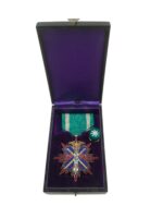 Imperial Japanese Order of the Kite 4th Class Full Size With Rosette In Case
