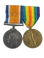 WW1 Canadian CEF Medal Group Pair PTE H.W. Rawding 27th Battalion