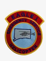 US Connecticut Eagle 1 Search and Rescue Emergency Service Helicopter Police Patch