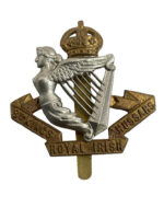 WW2 British 8th Kings Royal Irish Hussars Cap Badge WW2 British 8th Kings Royal Irish Hussars Cap Badge