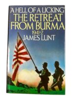 WW2 British US Dutch A Hell of a Licking The Retreat From Burma 1941-2 Used Hardcover Reference Book