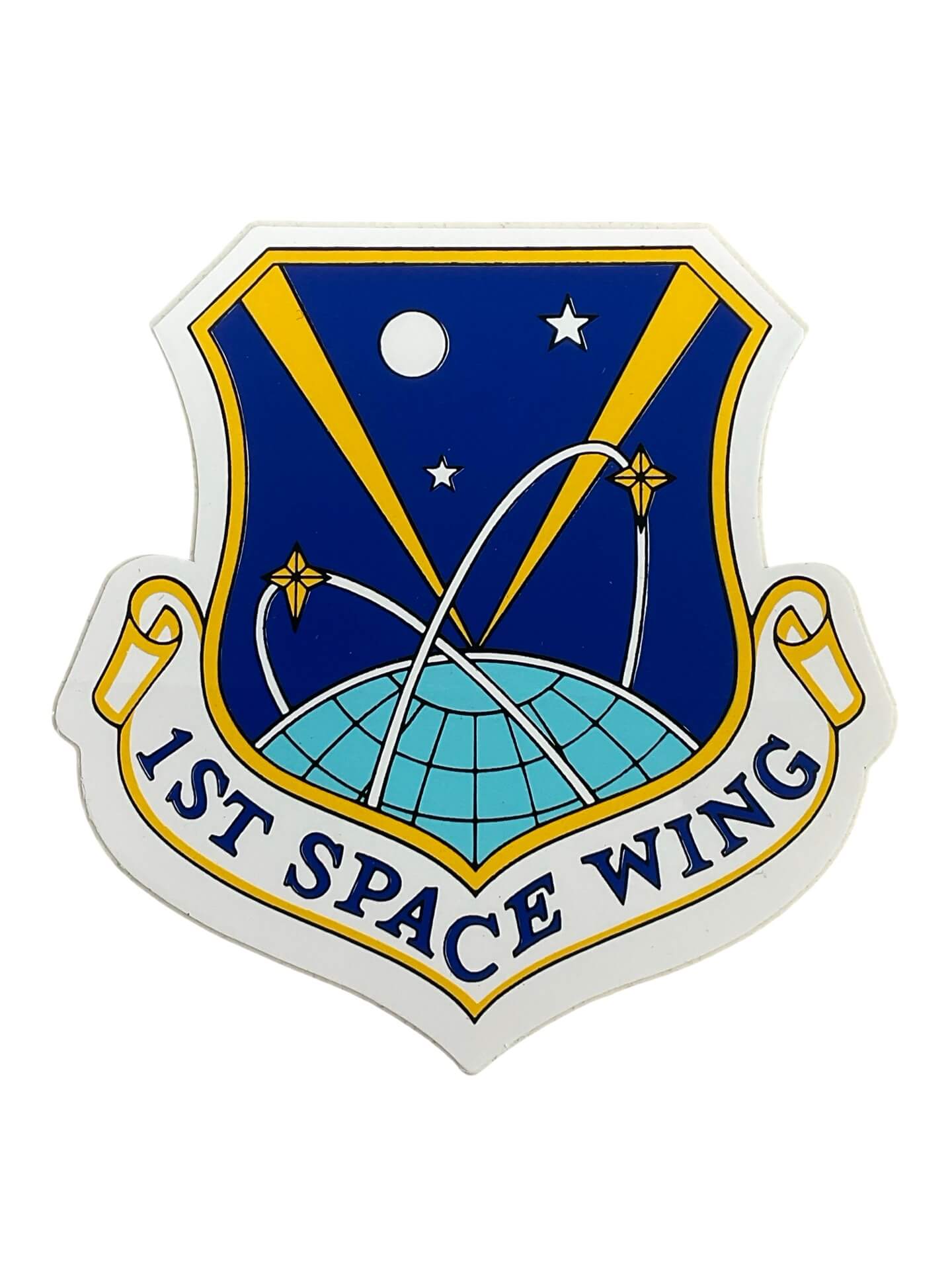 US USAF 1st Space Wing Sticker US USAF 1st Space Wing Sticker