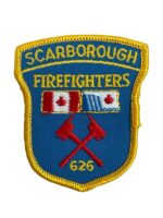 Canadian Scarborough Ontario Firefighters 626 Patch