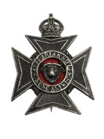 WW2 British Kaffrarian Regiment Officer's Pagri Cap Badge