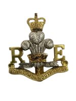 British Royal Engineers Royal Monmouthshire Regiment Cap Badge British Royal Engineers Royal Monmouthshire Regiment Cap Badge
