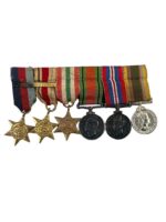 WW2 British Miniature Medal Group X 6 Cadet Force Medal