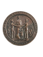 US Civil War Grand Army of the Republic Veterans Lapel Badge