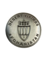 Norwegian Army Afghanistan Desert Vikings ANA Signal School Challenge Coin