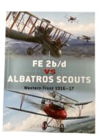 WW1 French RFC German FE 2 b/d VS Albatros Scouts Western Front 1916-17 Osprey Duel No 55 Used Softcover Reference Book