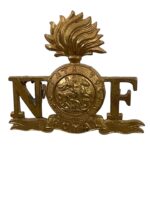 WW2 British Royal Northumberland Fusiliers Shoulder Title Insignia Single