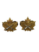Canadian Forces CIC Army Cadets Officers Collars Insignia Pair Canadian Forces CIC Army Cadets Officers Collars Insignia Pair
