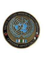 Canadian Armed Forces United Nations Mission in South Sudan Challenge Coin