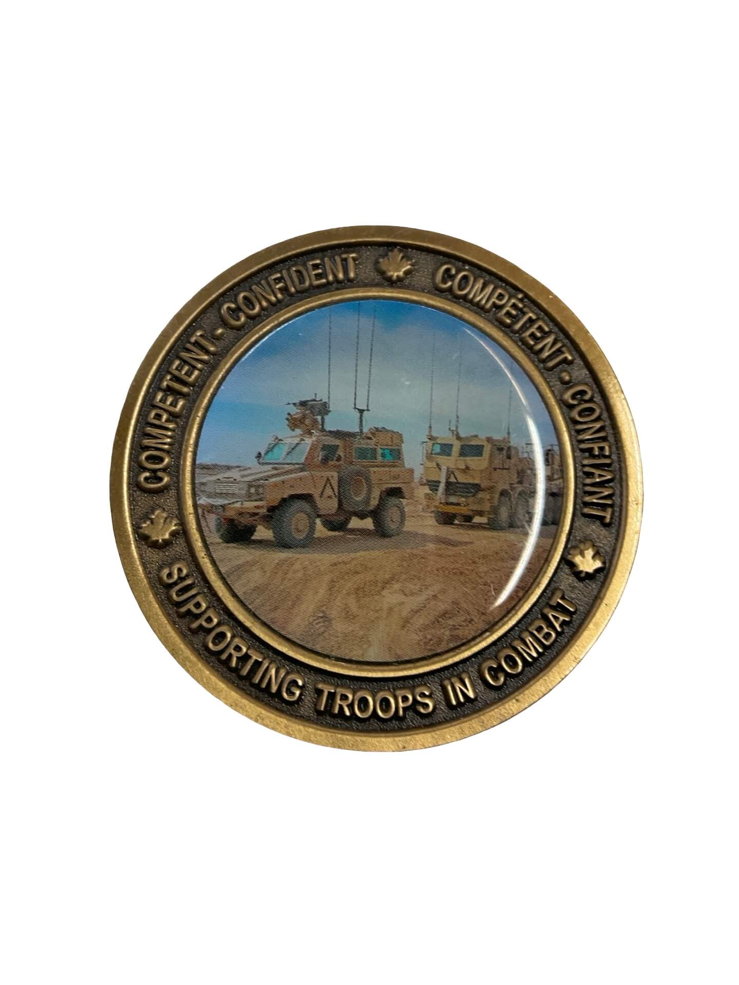 Canadian Afghanistan Task Force Kandahar Roto 8 Challenge Coin Canadian Afghanistan Task Force Kandahar Roto 8 Challenge Coin