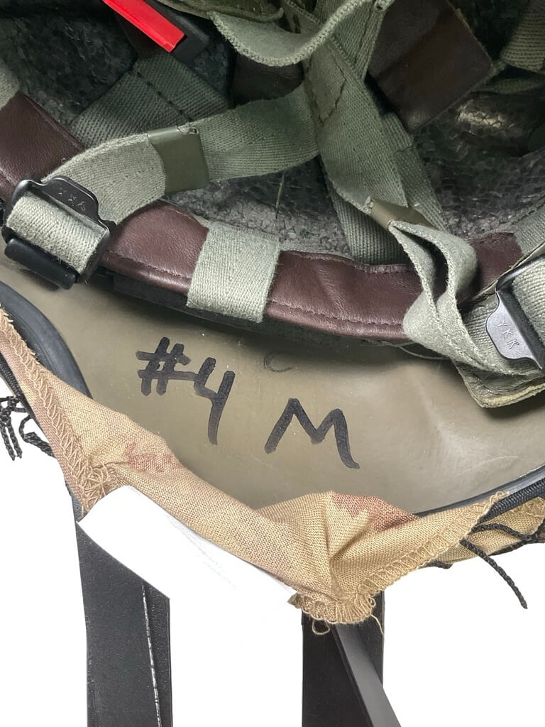 Canadian Forces CG634 CADPAT Arid Helmet Size Medium Prototype Gallet Canadian Forces CG634 CADPAT Arid Helmet Size Medium Prototype Gallet