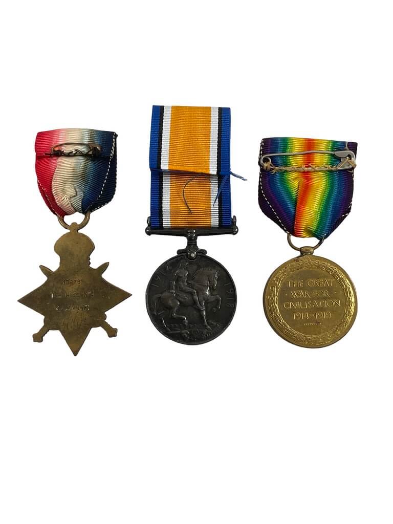 WW1 Canadian CEF Medal Group Trio 4th Battalion WIA WW1 Canadian CEF Medal Group Trio 4th Battalion WIA