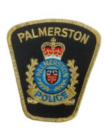 Canadian Palmerston Ontario Police Patch