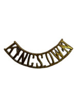 WW1 British BEF Kings Own Royal Lancaster Regiment Shoulder Title Insignia Single WW1 British BEF Kings Own Royal Lancaster Regiment Shoulder Title Insignia Single