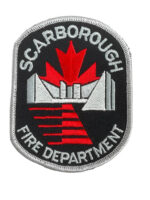 Canadian Scarborough Ontario Fire Department Patch