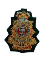 Canadian Forces Royal Regiment of Canada Officer's Bullion Wire Cap Badge