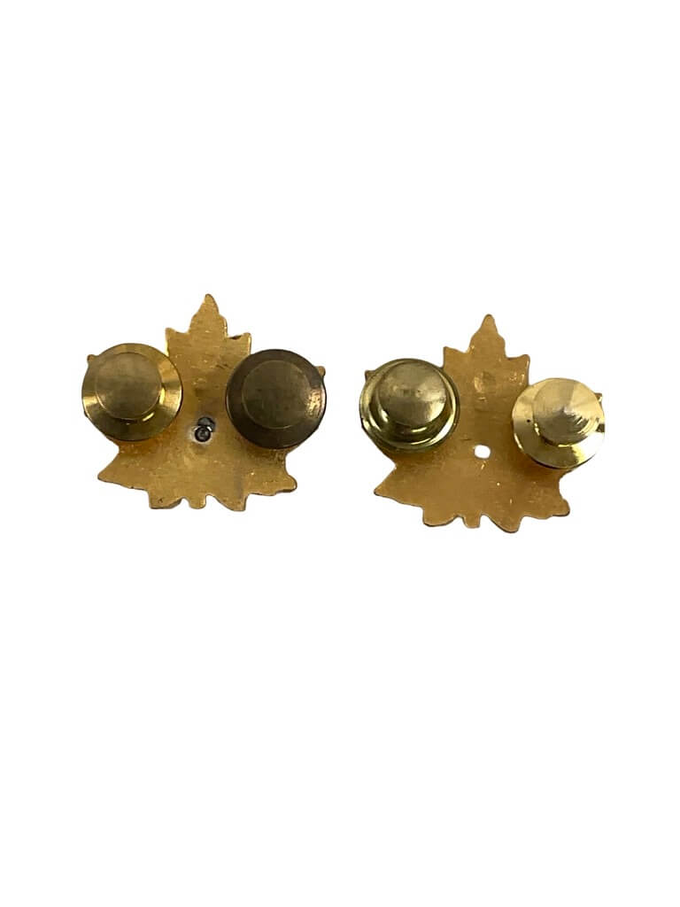 Canadian Forces CIC Army Cadets Officers Collars Insignia Pair Canadian Forces CIC Army Cadets Officers Collars Insignia Pair