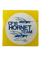 Canadian Forces RCAF CF18 Hornet Team Sticker Canadian Forces RCAF CF18 Hornet Team Sticker