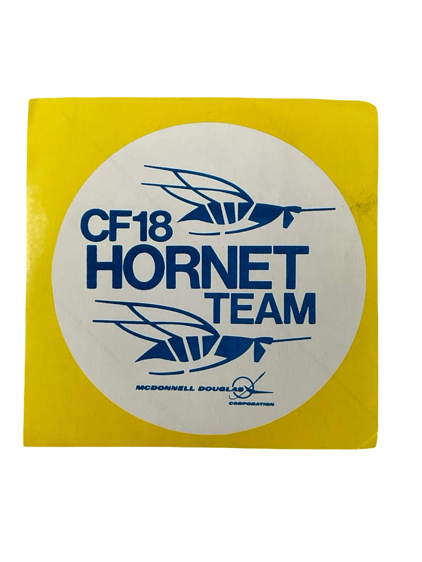 Canadian Forces RCAF CF18 Hornet Team Sticker Canadian Forces RCAF CF18 Hornet Team Sticker