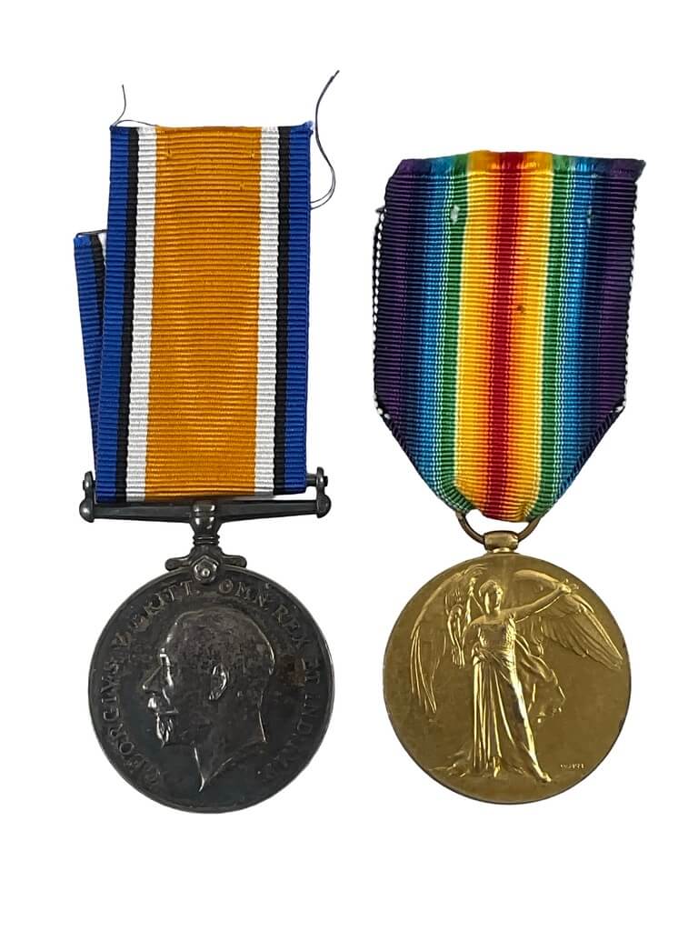 WW1 Canadian CEF Medal Group Pair 2nd CMR WW1 Canadian CEF Medal Group Pair 2nd CMR