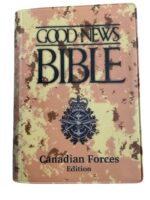 Canadian Forces Afghanistan Arid CADPAT Good News Bible Used Softcover Reference Book