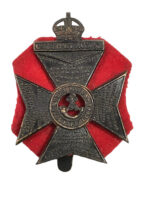 WW1 British BEF King's Royal Rifle Corps Cap Badge