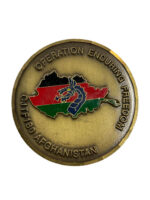 US Army Afghanistan Operation Enduring Freedom CJTF180 Challenge Coin