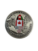 Canadian Afghanistan Task Force Kandahar CIVPOL Police Contingent Challenge Coin