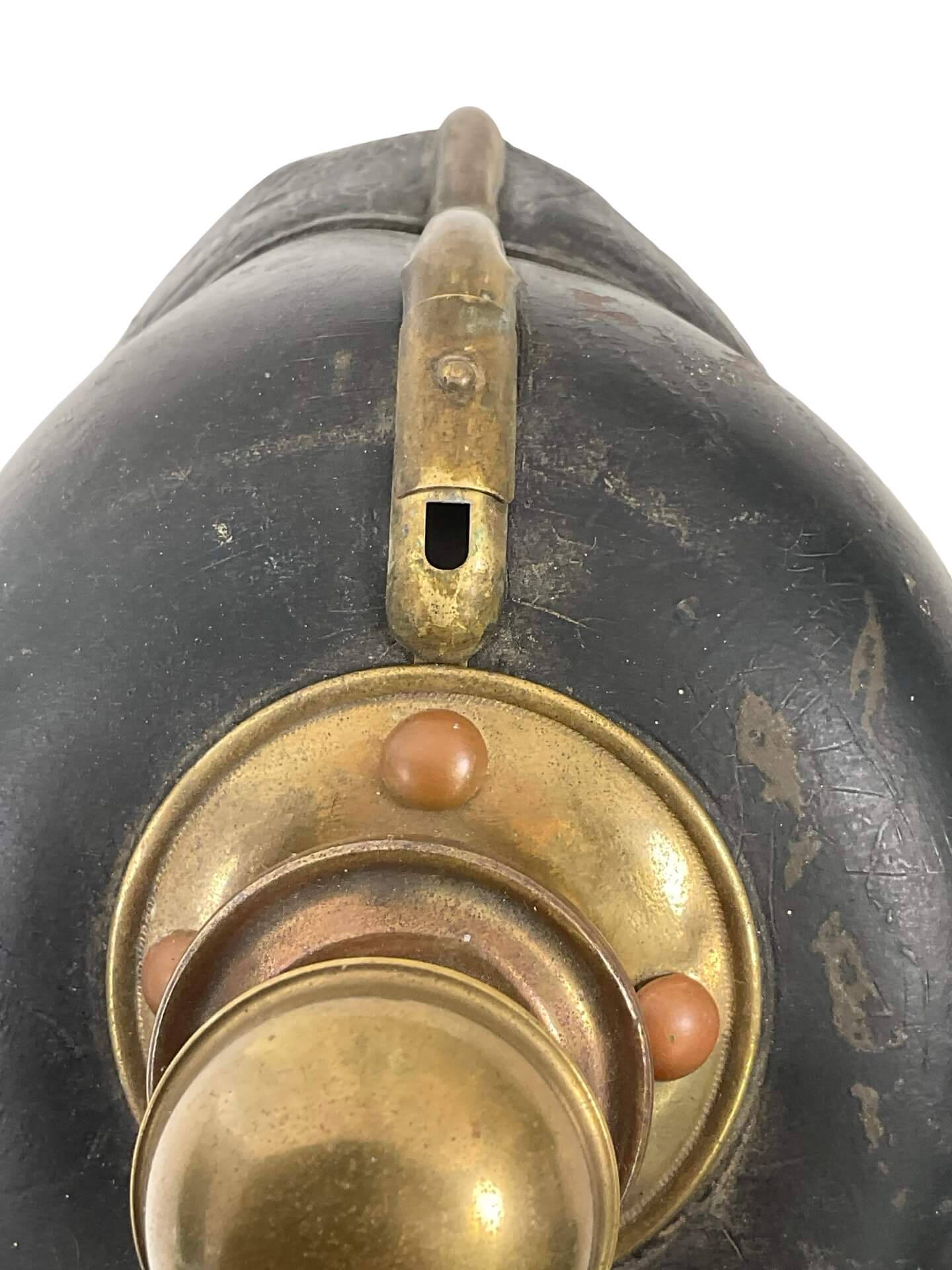 WW1 Imperial German Prussian Foot Artillery Other Ranks Pickelhaube WW1 Imperial German Prussian Foot Artillery Other Ranks Pickelhaube