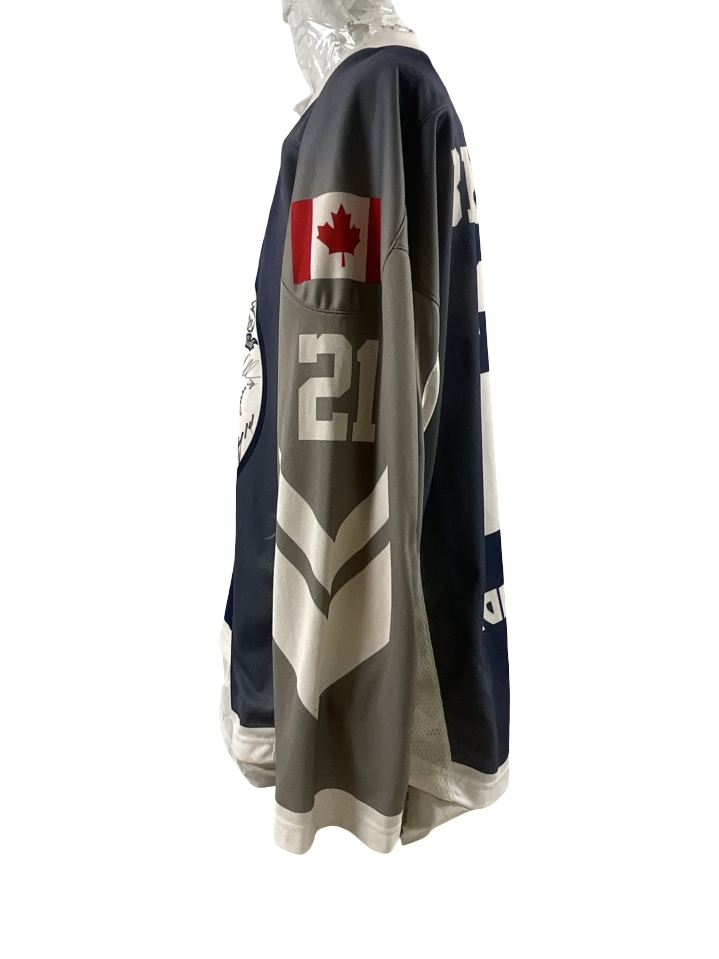 Canadian Forces Afghanistan CANCAP Scorpions Hockey Jersey Size XL Signed Canadian Forces Afghanistan CANCAP Scorpions Hockey Jersey Size XL Signed