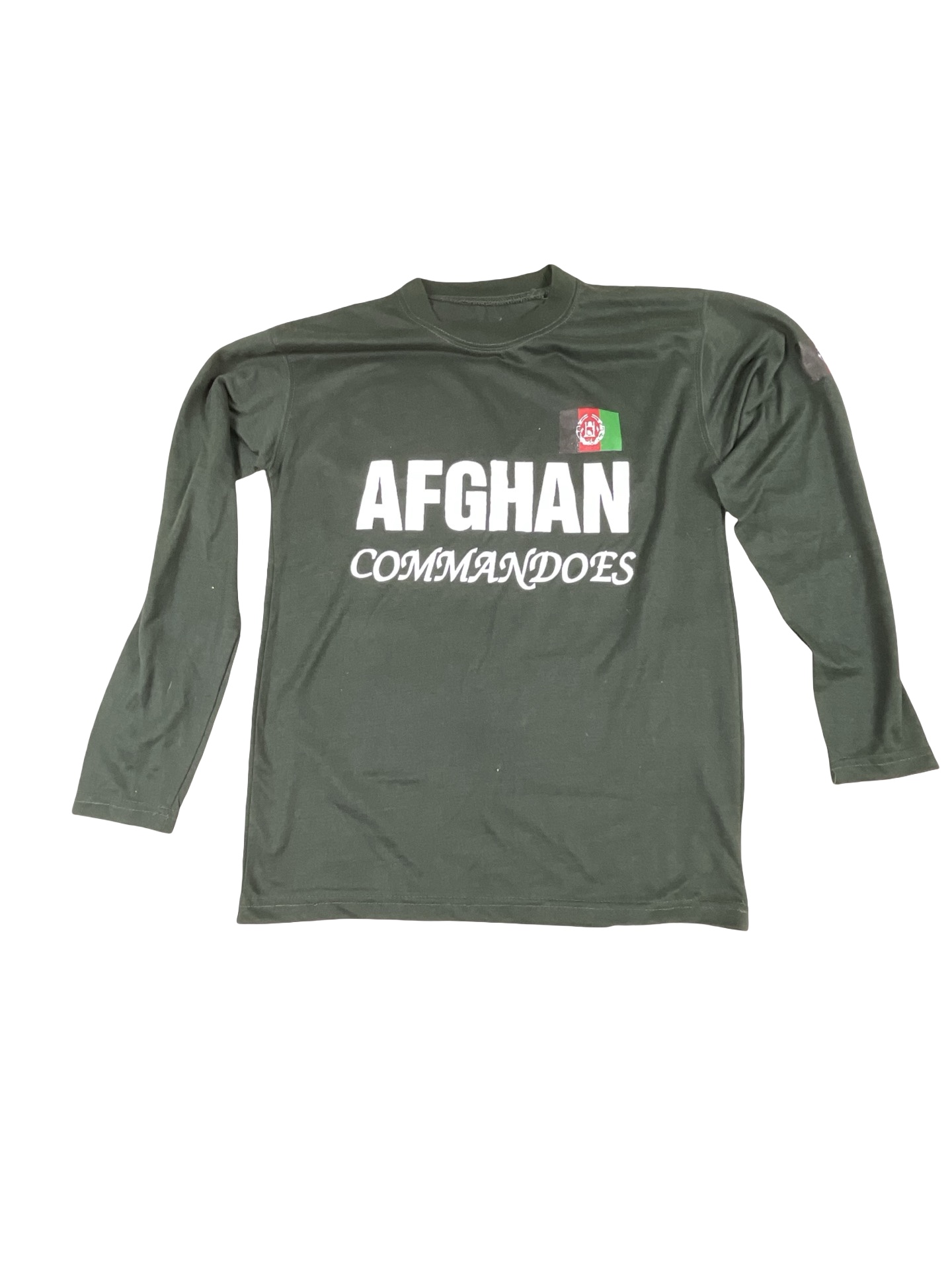 Canadian Forces Afghanistan Afghan Commandoes Long Sleeve T-Shirt Canadian Forces Afghanistan Afghan Commandoes Long Sleeve T-Shirt